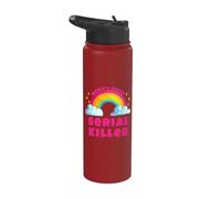 Il serial killer più bello del mondo | Sarcastic Retro Serial Killer Stainless Steel Insulated Water Bottle