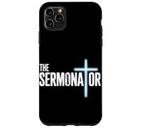 Il sermonatore Christian Predicatore Fede Humor Chiesa Custodia per iPhone 11 Pro Max