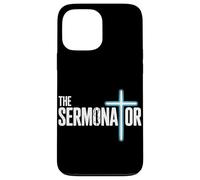Il sermonatore Christian Predicatore Fede Humor Chiesa Custodia per iPhone 13 Pro Max