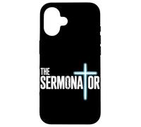 Il sermonatore Christian Predicatore Fede Humor Chiesa Custodia per iPhone 16