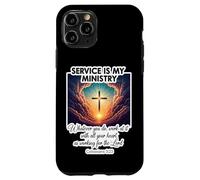 Il servizio cristiano è il mio ministero al servizio degli altri Gesù Cristo Custodia per iPhone 11 Pro