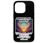 Il servizio cristiano è il mio ministero al servizio degli altri Gesù Cristo Custodia per iPhone 13 Pro