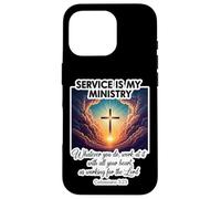 Il servizio cristiano è il mio ministero al servizio degli altri Gesù Cristo Custodia per iPhone 16 Pro