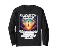 Il Servizio Cristiano è Il Mio Ministero al Servizio degli Altri Gesù Cristo Maglia a Manica
