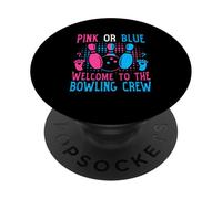 Il sesso del bowling rosa o blu rivela l'annuncio del nuovo bambino PopSockets PopGrip Adesivo