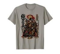 Il Sesto Demone Celeste e Re Oda Nobunaga Samurai Maglietta