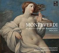 Claudio Monteverdi Monteverdi: Il Sesto Libro De Madrigali (CD) Album