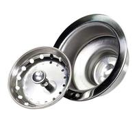 Il Set Completo di Assemblaggio per lo Scarico del Lavello da Cucina | Filtro Lavello in Acciaio Inox | Set Scarico Rimovibile Antiotruzione per Residui Alimentari