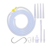 Il set completo per il lavaggio dell'intestino include un tubo da 2 metri, 6 punte e valvole regolabili, tubo di lavaggio per la salute intestinale, set di sollievo per l'ostiticazione