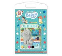 Il set da piscina. Crea con Bluey. Ediz. a colori. Con pallina splash e Bluey da dipingere