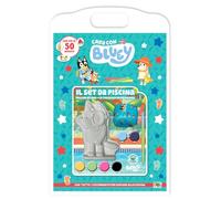Il set da piscina. Crea con Bluey. Ediz. a colori. Con pallina splash e Bluey da dipingere
