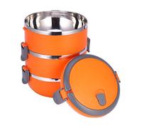Il Set Definitivo Per La Soluzione Pranzo Per Un'alimentazione Sana Fuori Casa: Eleganti Scatole Bento, Scatole Tiffin Impilabili, Scatole Pranzo Omie con Contenitori Isolanti, Contenitori Per Il Cont