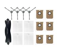 Il set di accessori for parti si adatta a for eufy Clean L50, L50 SES, L60, L60 for Hybrid, include spazzola laterale a rullo e filtro HEPA.