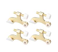 Il set di cerniere per porta in metallo dorato migliora lo spessore alla moda finitura oro cerniere per porte resistenti per una maggiore durata facile installazione