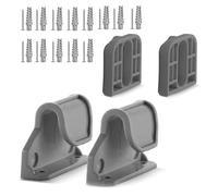 Il set di hardware per cancello include il pannello inferiore e le viti di fissaggio per migliorare il bambino con una facile installazione di facile installazione