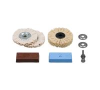 Il set di lucidatura professionale Wolfcraft 2179000 contiene: paste lucidanti, NEW