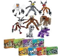 Il set di mattoncini da costruzione "Foresta delle 99 Notti" contiene 8 scatole con un totale di 480 mattoncini. È adatto a bambini e adulti e include figure di cervi, mostri e creature della foresta.