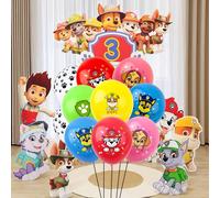 Il set di palloncini in lattice a tema Paw Patrol è super conveniente! 12/24/36/48 pezzi! I colori sono estremamente ricchi, tra cui rosso, giallo, blu, verde, oltre al tenero rosa e al bianco puro. I