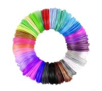 Il set di ricarica per filamento PLA ad alte prestazioni include 30 colori, compatibile con qualsiasi 1 75 mm per penna 3D, lunghezza totale di 5 metri