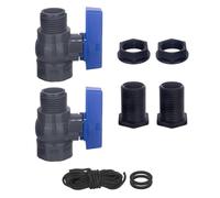 Il set di rubinetti in silicone ad alta corrente include supporti a parete e connettori a prova di continuità per il drenaggio del giardino e le botti di stoccaggio in siliconi serbatoi d'acqua