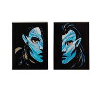 Il Set Di Spille Di Neytiri E Jake Di AVATAR 2: La Via Dell'Acqua - 4 cm