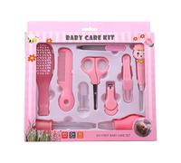 Il set di trimmer per neonati include spazzola pettine trimmer lima aspiratore nasale cura bambini sanità set cura infantile kit per la cura dei bambini