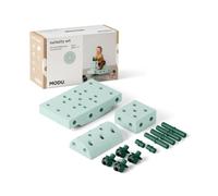 Il Set MODU Curiosity | Ocean Mint & Forest Green | Costruzioni a grandezza Naturale | 10+ Modelli per Gioco Attivo e motricità | Cavalcabile e Gioco d'equilibrio | Fantasia e Movimento, 0-6 Anni
