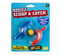 Il set Scoop & Catch più piccolo del mondo, un gioco classico con un tocco Teeny