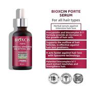 Il siero Bioxcin Forte contro la caduta intensa dei capelli rafforza la radic...