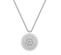 Il Sigillo dei Sette Arcangeli Amuleto Pendente Collane Uomo Donna Pentagramma Il Sigillo di Ameth Talismano Collana Regalo