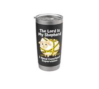 Il Signore Cristiano è il mio pastore Ho bisogno di studio biblico di supervisione Bicchiere termico in acciaio inox doppia parete