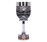 Nemesis Now Calice Aragorn con licenza ufficiale Lord of The Rings Argento, 19,5