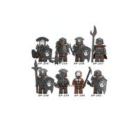 Il Signore degli Anelli Mezzo Orco Building Block Doll Man 8 pezzi [db]