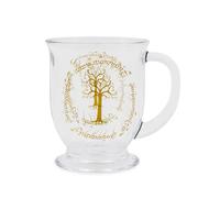 Il Signore Degli The Rings Bianco Albero di Gondor Vetro Tazza Contiene 444ml