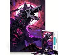 Il Signore dei Lupi - Puzzle da 1000 pezzi per adolescenti - Gioco di logica e allenamento mentale - Evasione rilassante - Arte e assemblaggio - Regalo premuroso 38x52cm