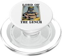 Il Signore del Pranzo Gatto Amante Gatto In Scatola Divertente Gatto PopSockets PopGrip per MagSafe