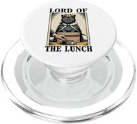 Il Signore del Pranzo Gatto Amante Gatto In Scatola Divertente Gatto PopSockets PopGrip per MagSafe