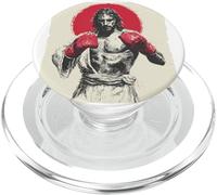 Il Signore della boxe Gesù Cristo per gli amanti dei guanti e degli anelli PopSockets PopGrip per MagSafe