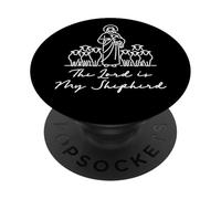 Il Signore è il Mio Pastore Gesù e il Salmo Cattolico delle Pecore PopSockets PopGrip Adesivo