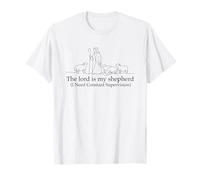 Il Signore è Il Mio Pastore Ho Bisogno di costante supervisione Fede Maglietta