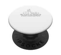 Il Signore è il mio pastore Ho bisogno di costante supervisione fede PopSockets PopGrip Adesivo