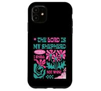 Il Signore è il mio pastore - Salmo 23:1 Retro Christian Design Custodia per iPhone 11