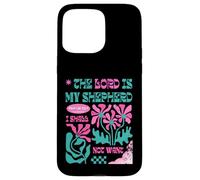 Il Signore è il mio pastore - Salmo 23:1 Retro Christian Design Custodia per iPhone 15 Pro Max