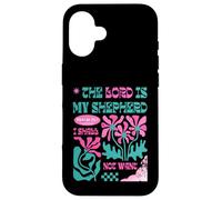 Il Signore è il mio pastore - Salmo 23:1 Retro Christian Design Custodia per iPhone 16