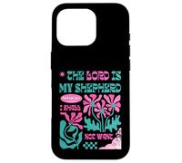 Il Signore è il mio pastore - Salmo 23:1 Retro Christian Design Custodia per iPhone 16 Pro