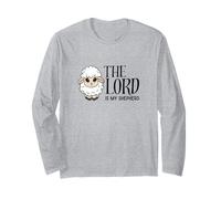 Il Signore è Il Mio Pastore Salmo 23 Agnello di Pecora Maglia a Manica