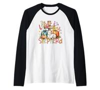 Il Signore è Il Mio Pastore Testo Religioso Maglia con Maniche Raglan