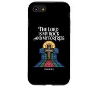 Il Signore è il mio salmo roccia e fortezza 18:2 Custodia per iPhone SE (2020) / 7/8