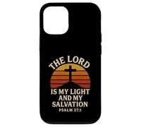 Il Signore è la mia luce e la mia salvezza Salmo 27:1 Christian Custodia per iPhone 12/12 Pro