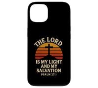 Il Signore è la mia luce e la mia salvezza Salmo 27:1 Christian Custodia per iPhone 13
